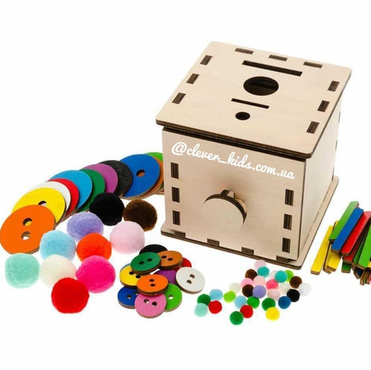 Wooden Montessori "Sorting Box Set"
